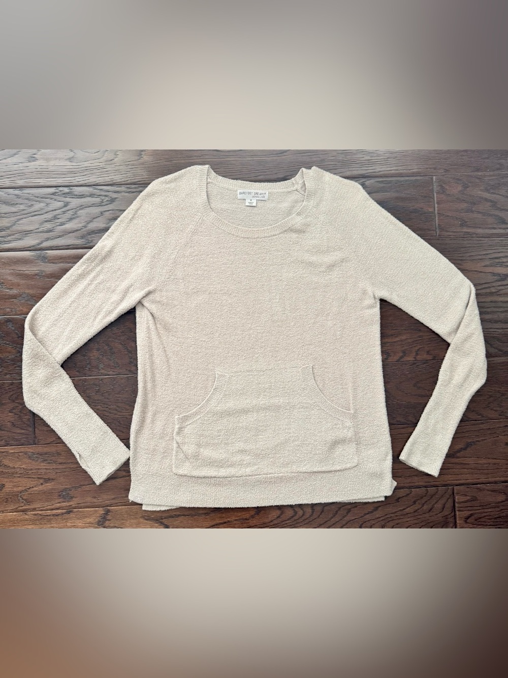 Barefoot Dreams Crewneck Pullover with Front Pocket